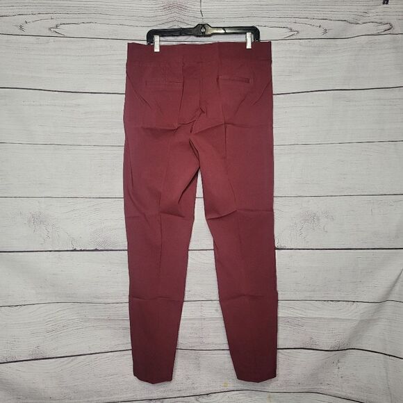 Women's Casual Skinny Mid Rise Slacks - Picture 4 of 4